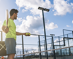 Trainer, Lehrer und Trainer von Padel und Tennis